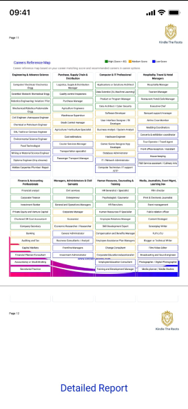 Kindle The Roots - Career Report